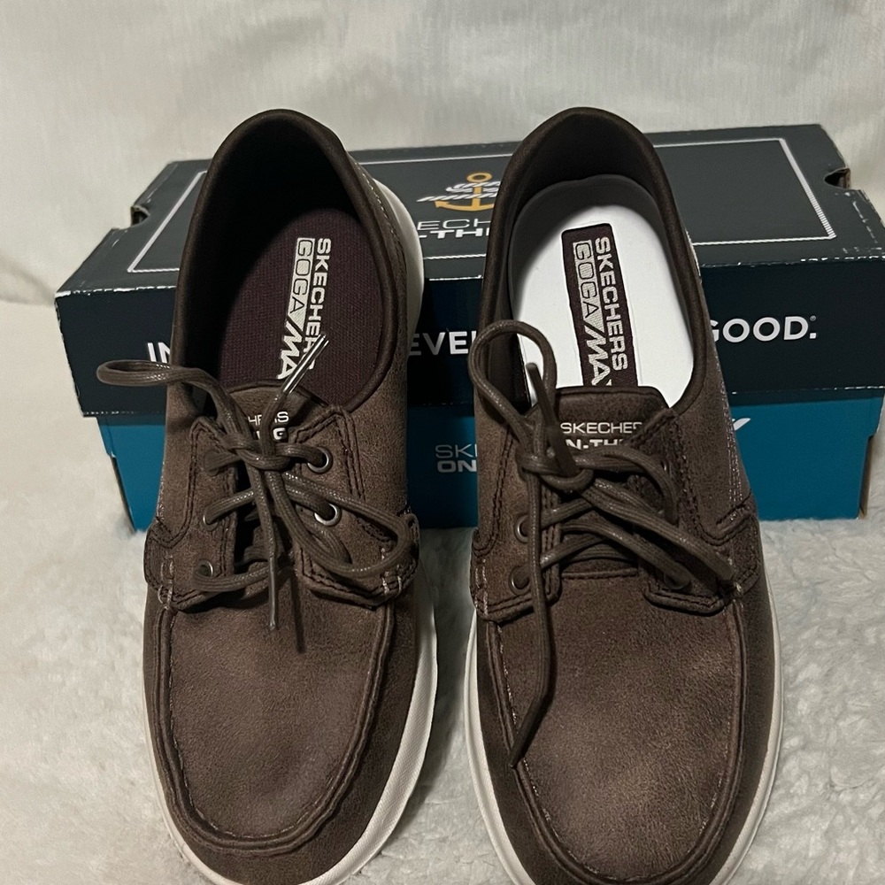 Skechers Women’s  Dark Brown Boat Shoes
